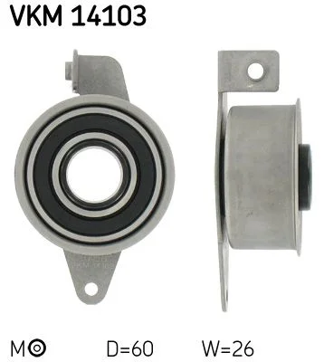 Napenjalna jermenica, zobni jermen SKF VKM14103