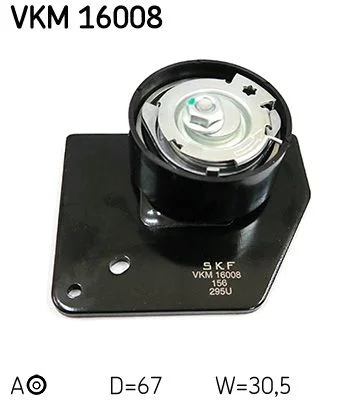 Napenjalna jermenica, zobni jermen SKF VKM 16008