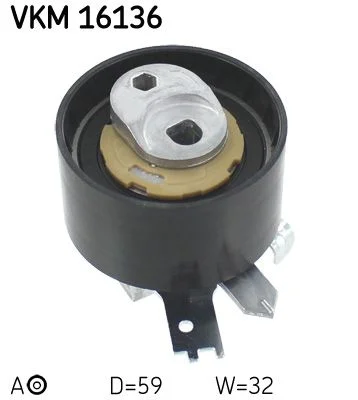 Napenjalna jermenica, zobni jermen SKF VKM16136