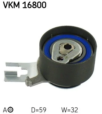 Napenjalna jermenica, zobni jermen SKF VKM 16800