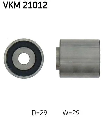 Deflection Pulley/Guide Pulley, timing belt SKF VKM 21012