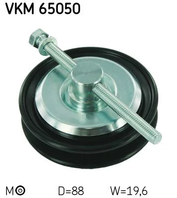 Tensioner Pulley, V-belt SKF VKM 65050