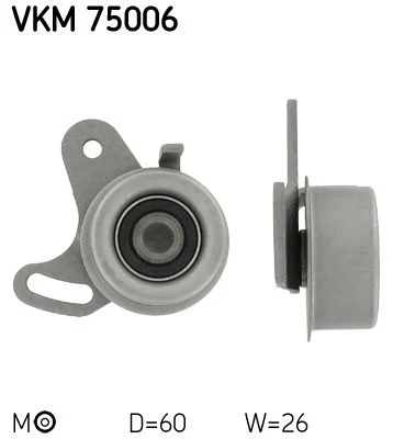 Napenjalna jermenica, zobni jermen SKF VKM 75006