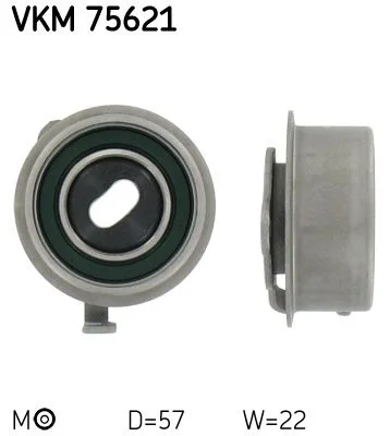 Napenjalna jermenica, zobni jermen SKF VKM 75621