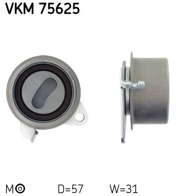 Napenjalna jermenica, zobni jermen SKF VKM 75625