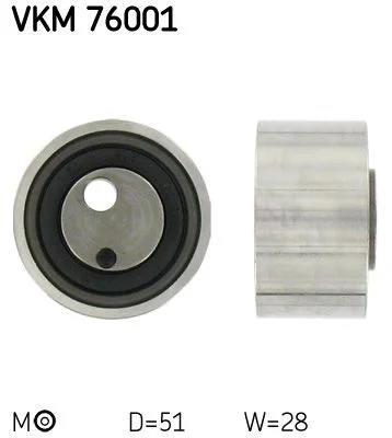 Napenjalna jermenica, zobni jermen SKF VKM 76001