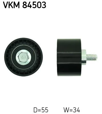 Deflection Pulley/Guide Pulley, timing belt SKF VKM 84503