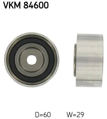 Deflection Pulley/Guide Pulley, timing belt SKF VKM84600