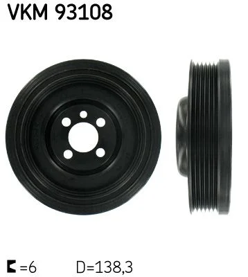 jermen jermenica, ročična gred SKF VKM93108