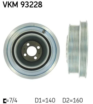 jermen jermenica, ročična gred SKF VKM 93228