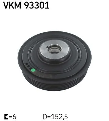 jermen jermenica, ročična gred SKF VKM 93301