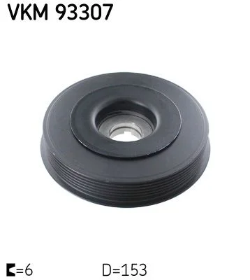 jermen jermenica, ročična gred SKF VKM 93307