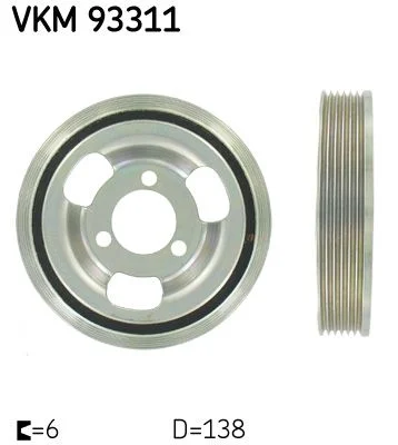 jermen jermenica, ročična gred SKF VKM 93311