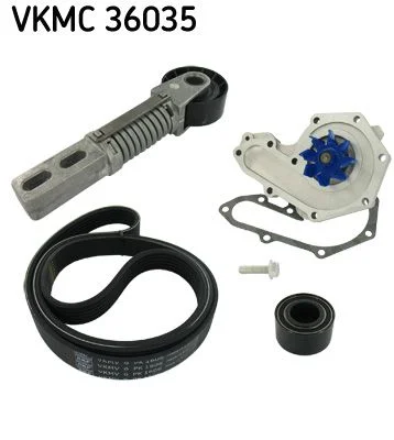 Vodna črpalka + komplet jermena z V-rebri SKF VKMC 36035