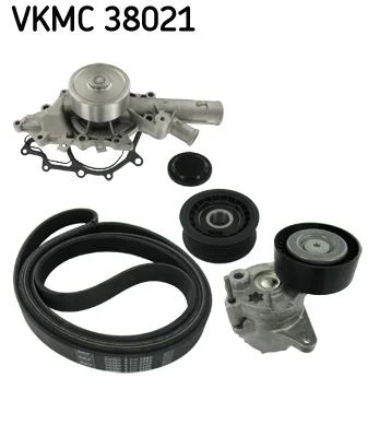 Vodna črpalka + komplet jermena z V-rebri SKF VKMC 38021