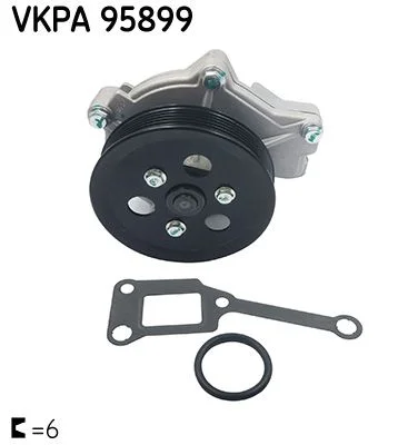 Water Pump, engine cooling SKF VKPA 95899