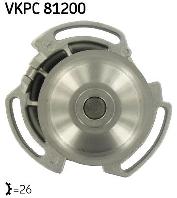 Vodna črpalka, hlajenje motorja SKF VKPC 81200