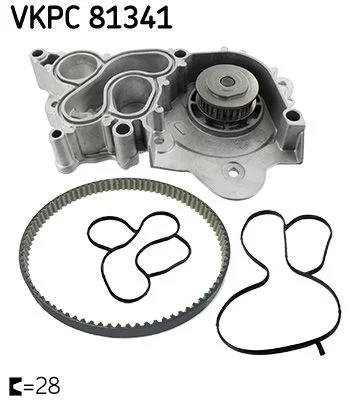 Vodna črpalka, hlajenje motorja SKF VKPC 81341