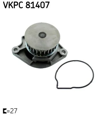 Vodna črpalka, hlajenje motorja SKF VKPC 81407