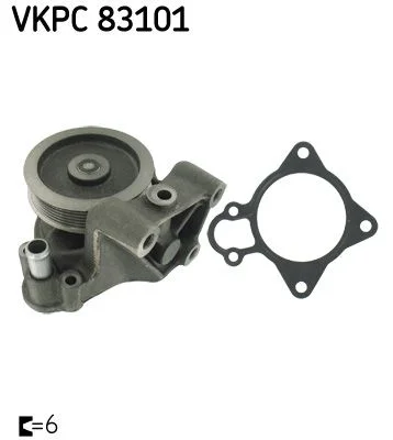 Vodna črpalka, hlajenje motorja SKF VKPC 83101