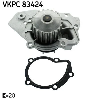 Vodna črpalka, hlajenje motorja SKF VKPC 83424