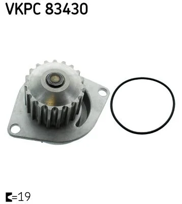 Vodna črpalka, hlajenje motorja SKF VKPC 83430