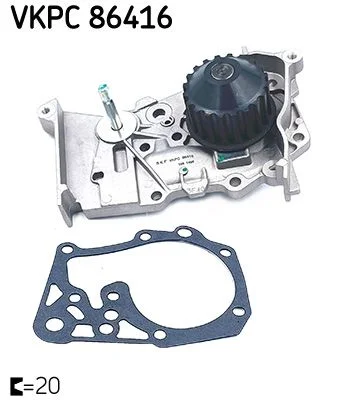 Water Pump, engine cooling SKF VKPC 86416