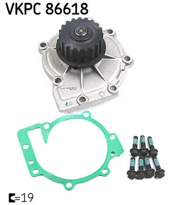 Vodna črpalka, hlajenje motorja SKF VKPC 86618