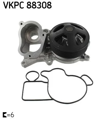 Vodna črpalka, hlajenje motorja SKF VKPC 88308