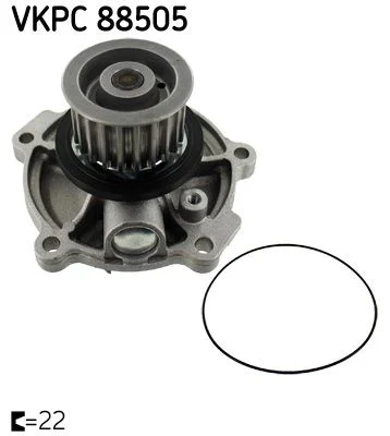 Vodna črpalka, hlajenje motorja SKF VKPC 88505