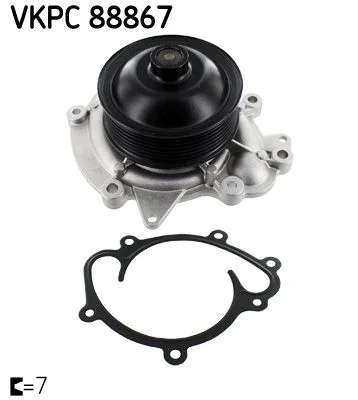 Vodna črpalka, hlajenje motorja SKF VKPC 88867