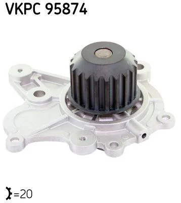 Vodna črpalka, hlajenje motorja SKF VKPC 95874