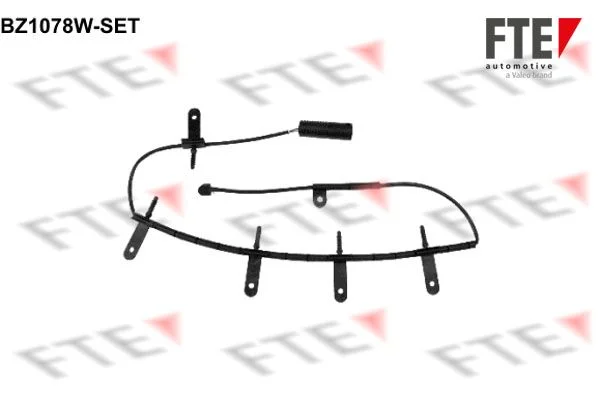 Warning Contact, brake pad wear FTE 9410047