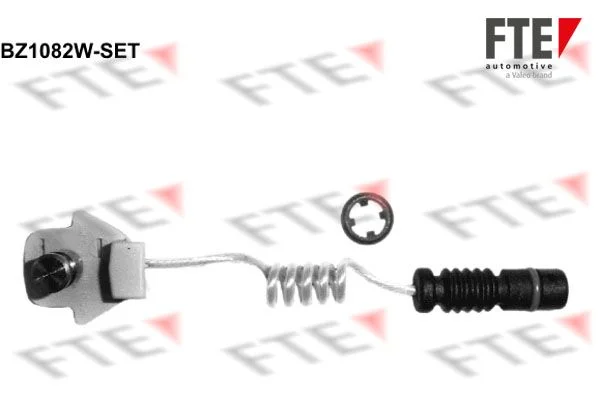 Opozorilo Kontakt, obraba zavornih ploščic FTE BZ1082W-SET