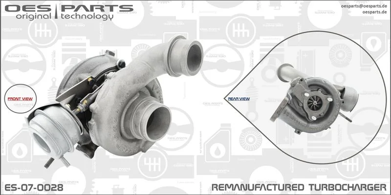 Kompresorius, įkrovimo sistema oes parts ES-07-0028