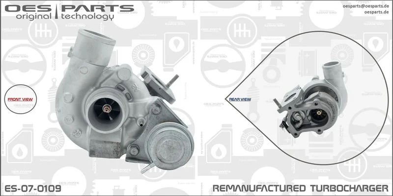 Kompresorius, įkrovimo sistema oes parts ES-07-0109