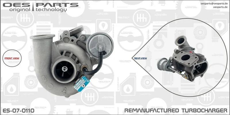 Kompresorius, įkrovimo sistema oes parts ES-07-0110