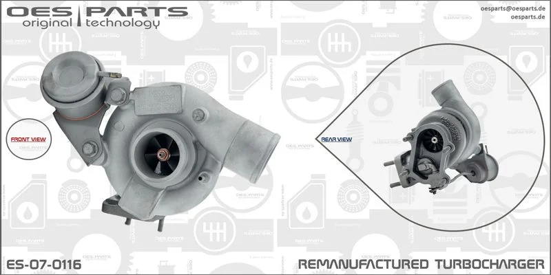 Kompresorius, įkrovimo sistema OES Parts ES-07-0116