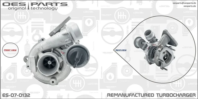 Kompresorius, įkrovimo sistema oes parts ES-07-0132