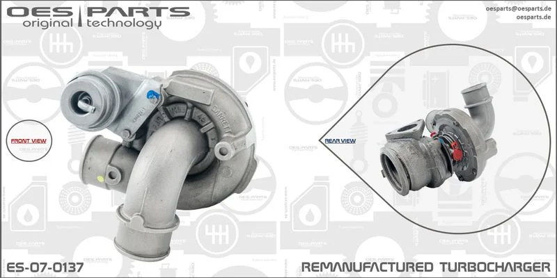 Kompresorius, įkrovimo sistema oes parts ES-07-0137