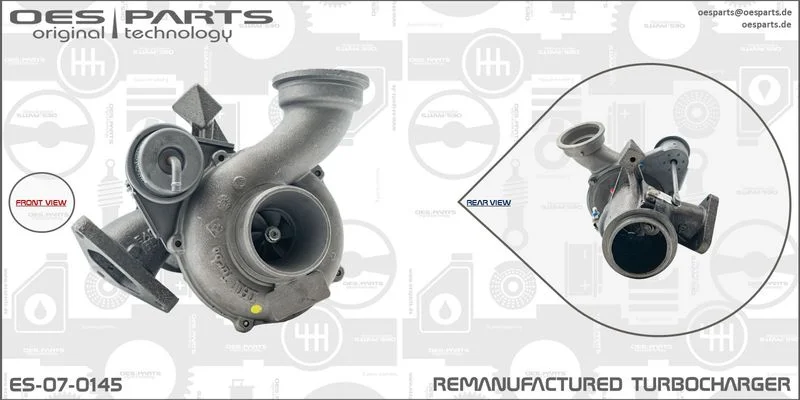 Kompresorius, įkrovimo sistema OES Parts ES-07-0145