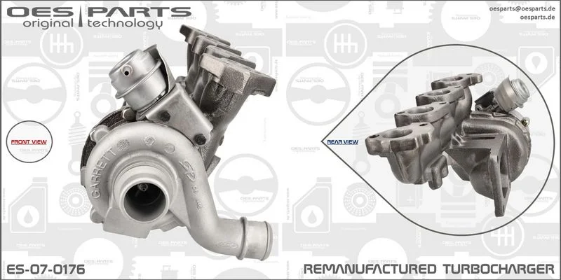 Kompresorius, įkrovimo sistema OES Parts ES-07-0176