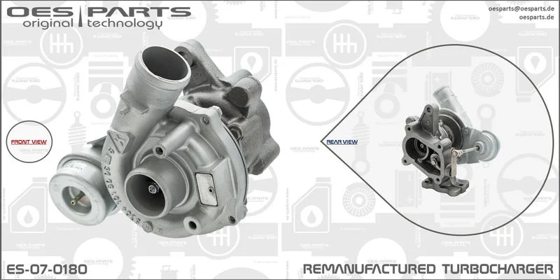 Kompresorius, įkrovimo sistema oes parts ES-07-0180