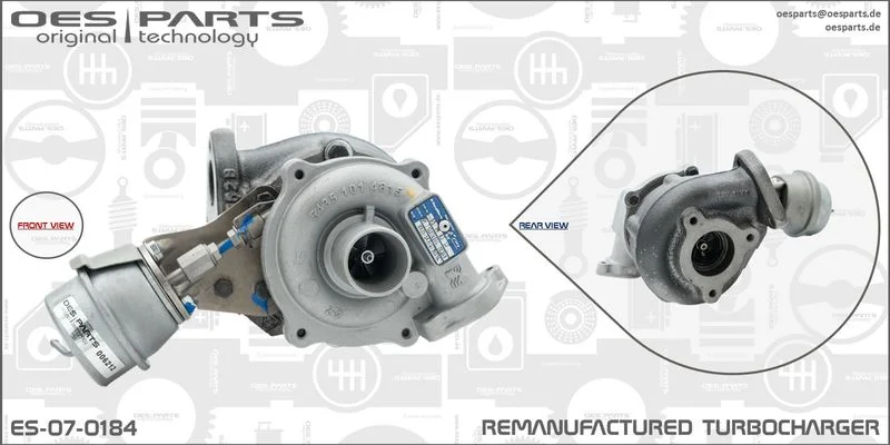 Kompresorius, įkrovimo sistema OES Parts ES-07-0184