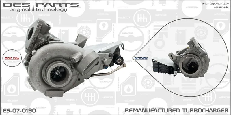 Kompresorius, įkrovimo sistema OES Parts ES-07-0190