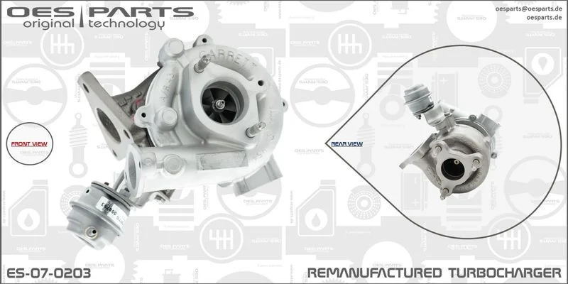 Kompresorius, įkrovimo sistema oes parts ES-07-0203