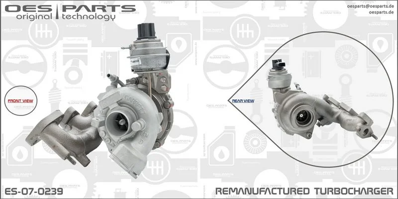 Kompresorius, įkrovimo sistema oes parts ES-07-0239