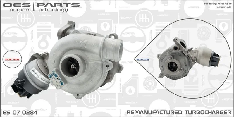 Kompresorius, įkrovimo sistema OES Parts ES-07-0284