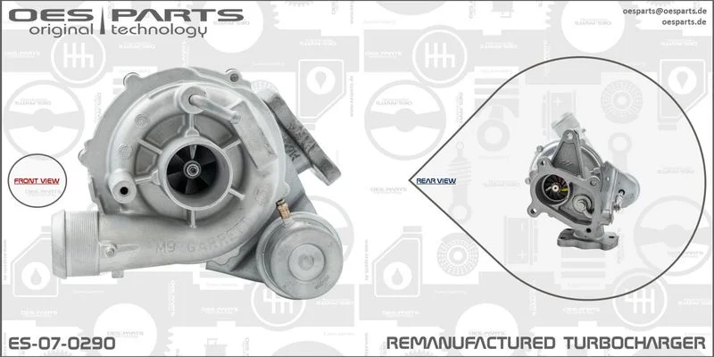 Kompresorius, įkrovimo sistema OES Parts ES-07-0290