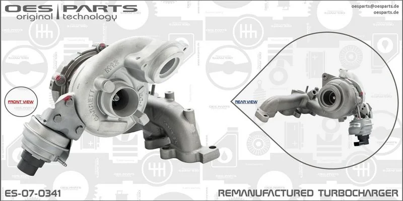 Kompresorius, įkrovimo sistema oes parts ES-07-0341